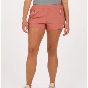 Vuori Women's Dash Terracotta Athletic Shorts